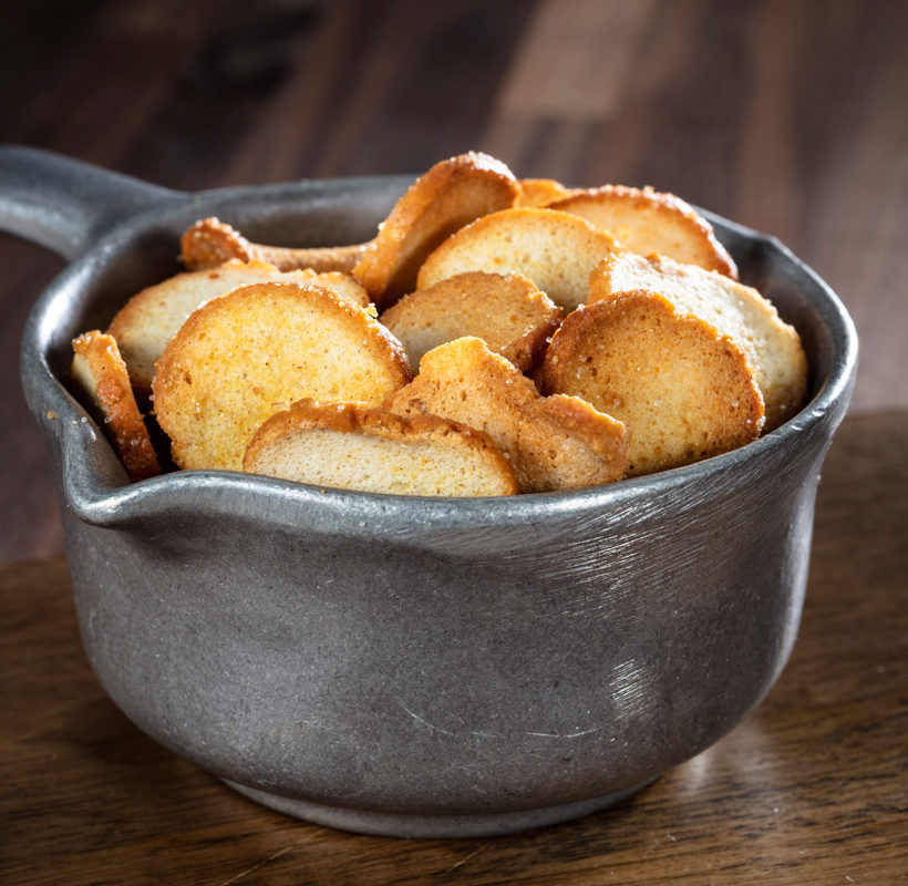 garlic bagel chips