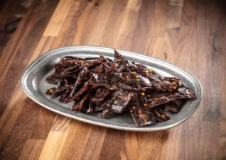 hot beef jerky