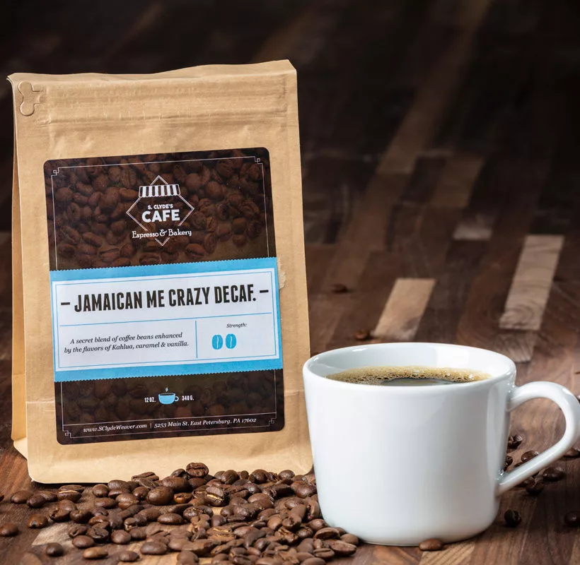 decaf Jamaican me crazy coffee