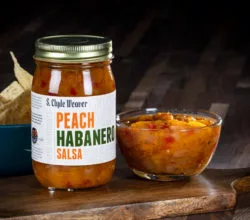 peach habanero salsa