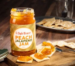 peach jalapeno jam