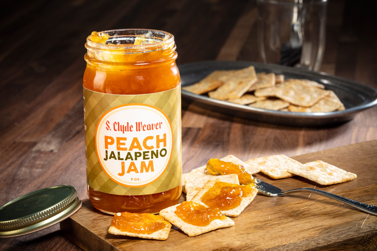 Peach Jalapeno Jam for Sale | S. Clyde Weaver