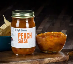 peach salsa