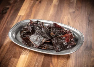 sweet and spicy beef jerky