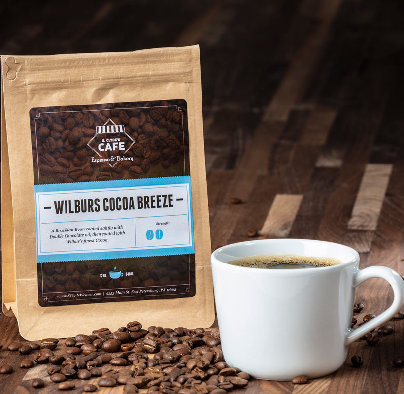 Wilburs Cocoa coffee