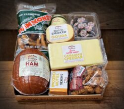 Ham and Cheese Gift Basket