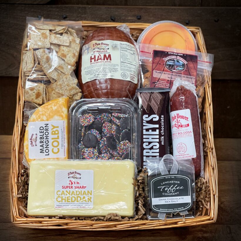 Ham and cheese gift pack
