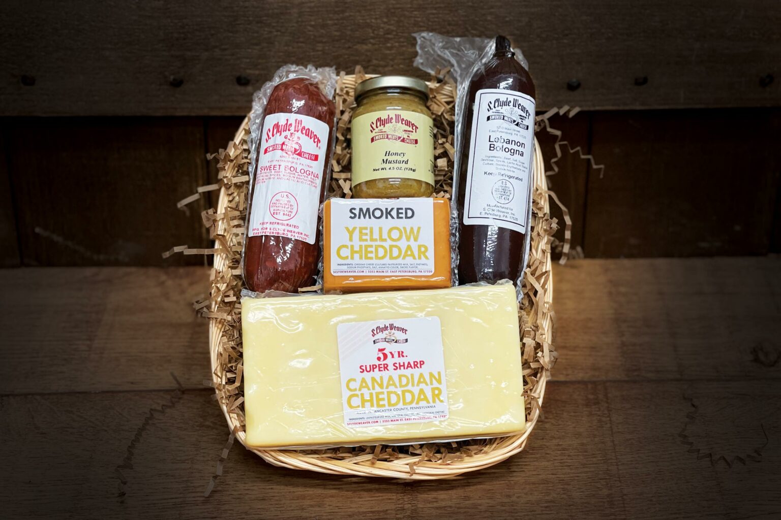 Smoked Meats and Cheese for Sale S. Clyde Weaver