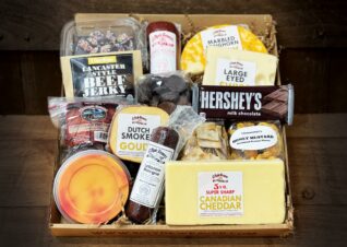 Bologna and Cheese Gift Basket