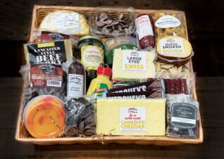Large Bologna & Cheese gift basket