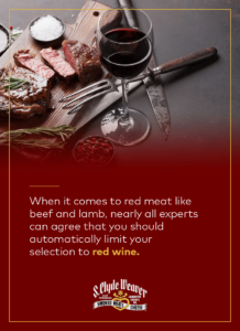 red meat wine pairing