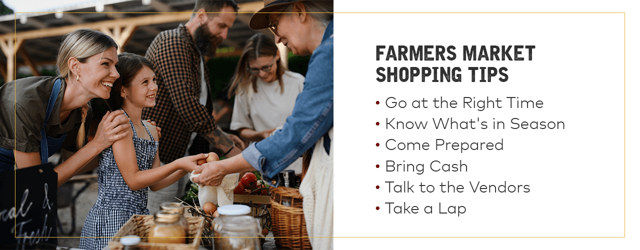 Farmers Market Shopping Tips