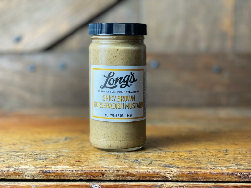 Long's Spicy Brown Horseradish Mustard S Clyde Weaver