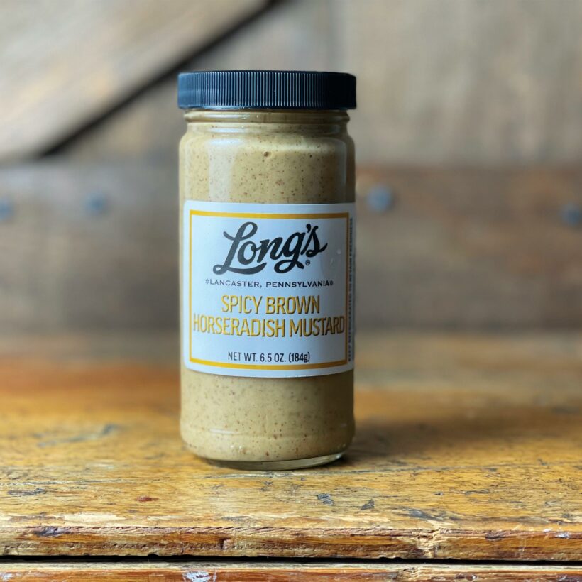 Long's Spicy Brown Horseradish Mustard S Clyde Weaver