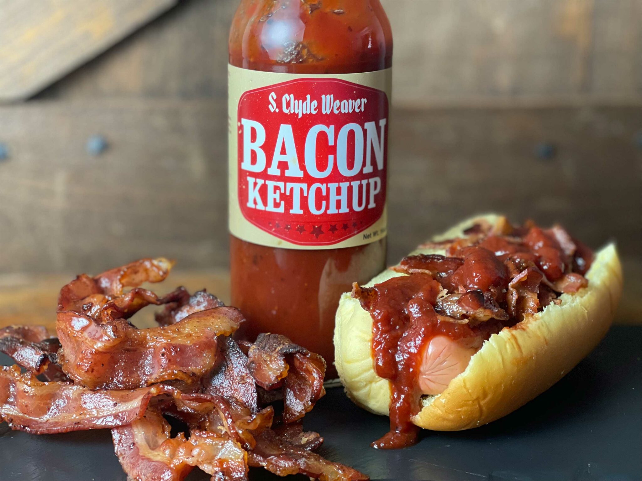 SCW Bacon Ketchup S Clyde Weaver